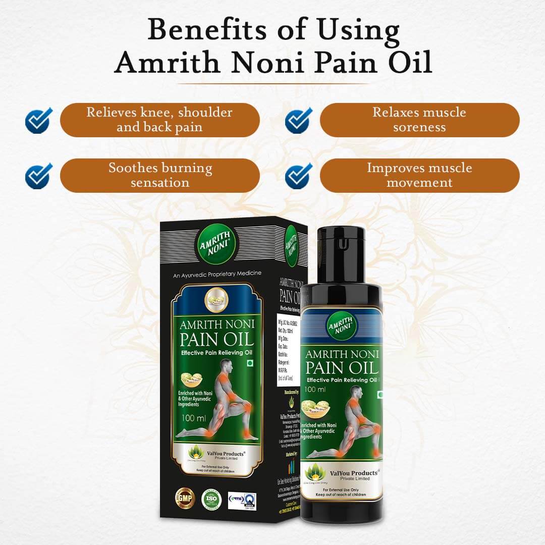 Amrith Noni Pain Oil - 100 ML - hover