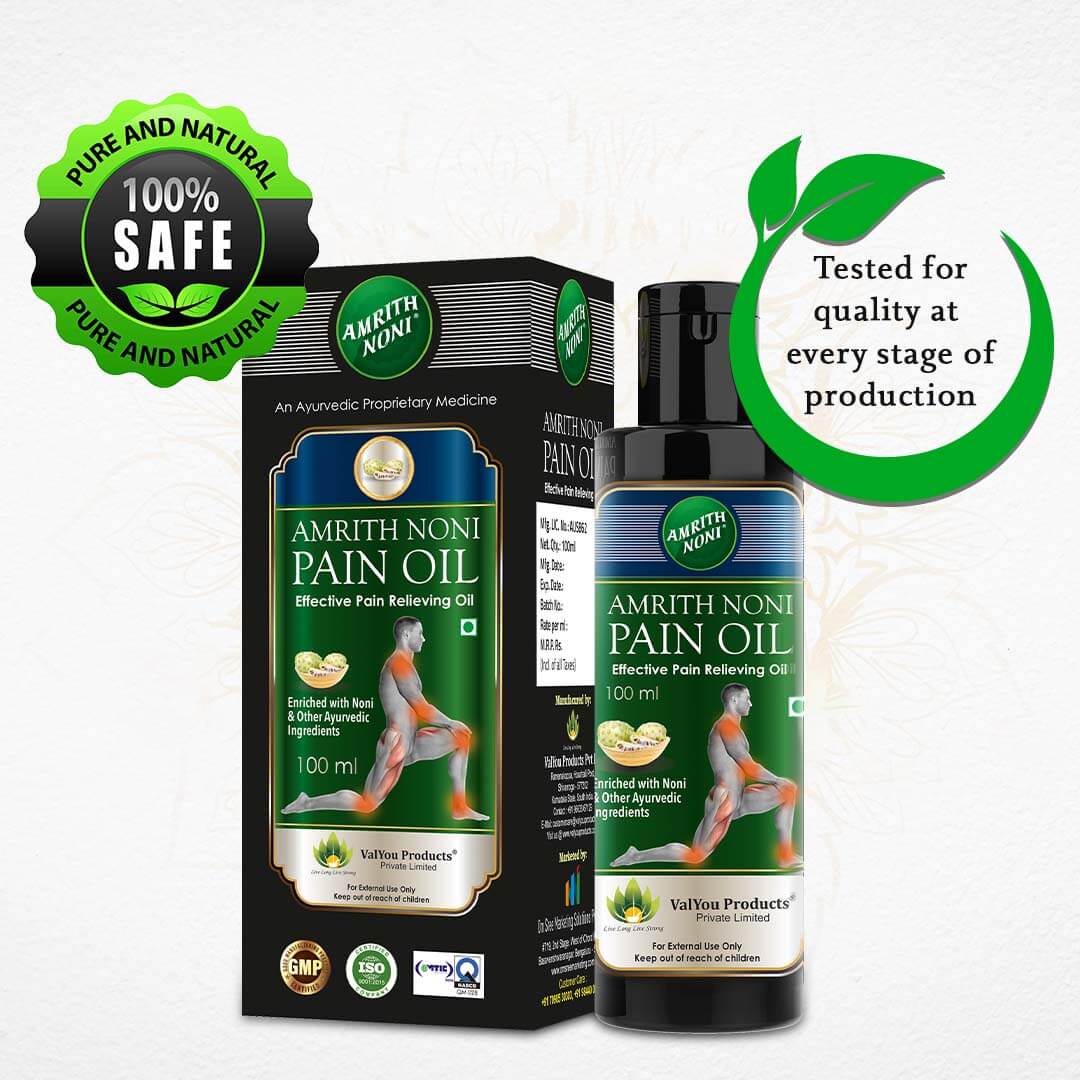 Amrith Noni Pain Oil - 100 ML
